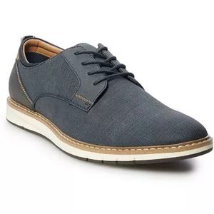 Sonoma Goods For Life Korey Men's Oxford Shoe. Color: Navy. Size: 10.5. New.